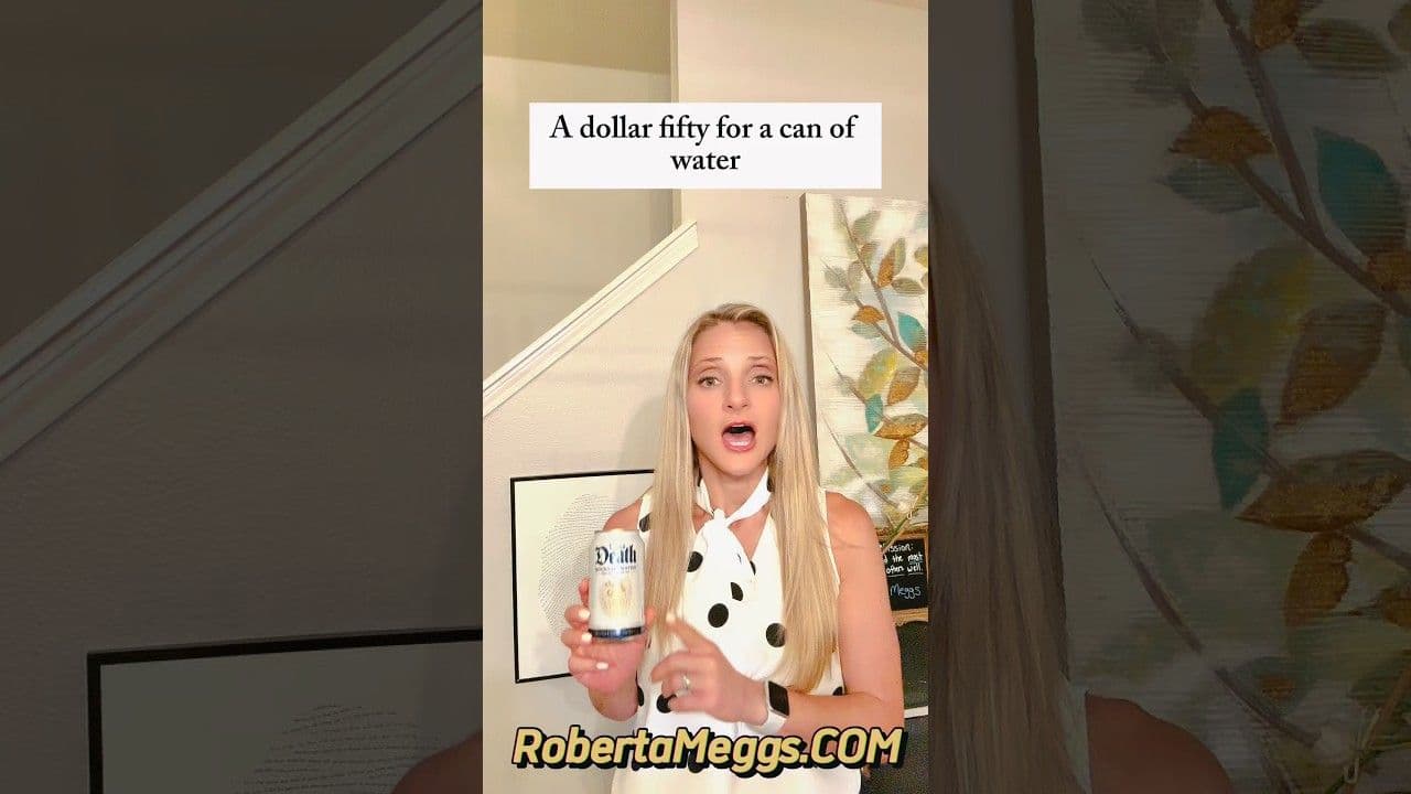 Liquid Death canned water — a marketing lesson for selling homes